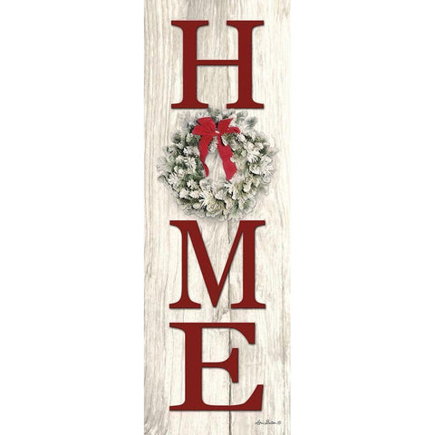 Christmas Home White Modern Wood Framed Art Print by Deiter, Lori