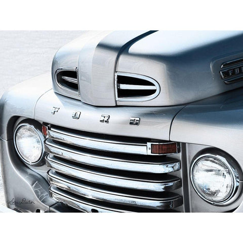 Tough Like a Ford Black Modern Wood Framed Art Print with Double Matting by Deiter, Lori