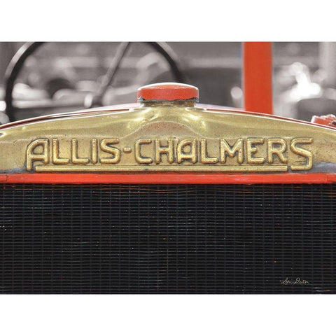 Allis-Chalmers Gold Ornate Wood Framed Art Print with Double Matting by Deiter, Lori