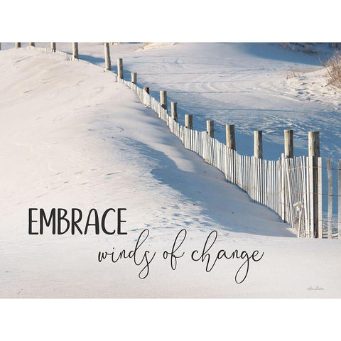 Embrace Winds of Change Gold Ornate Wood Framed Art Print with Double Matting by Deiter, Lori