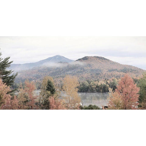 Whiteface Mountain Black Modern Wood Framed Art Print with Double Matting by Deiter, Lori