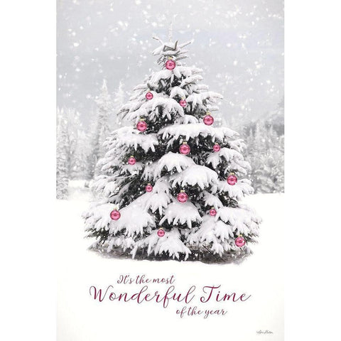 Most Wonderful Time White Modern Wood Framed Art Print by Deiter, Lori