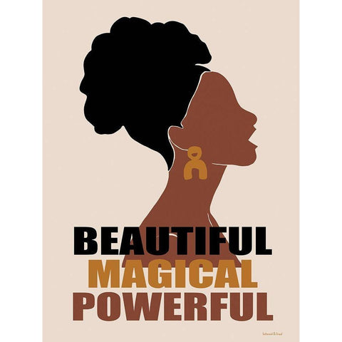 Beautiful Gold Ornate Wood Framed Art Print with Double Matting by Lettered and Lined