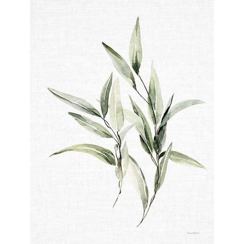 Leafy Retreat 12 Black Modern Wood Framed Art Print by Lettered and Lined