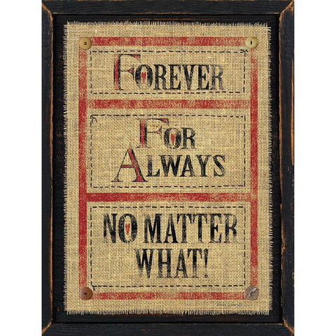 Forever Black Modern Wood Framed Art Print with Double Matting by Spivey, Linda