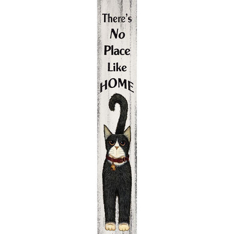 Theres No Place Like Home Gold Ornate Wood Framed Art Print with Double Matting by Spivey, Linda