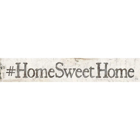 #Home Sweet Home Gold Ornate Wood Framed Art Print with Double Matting by Rae, Marla