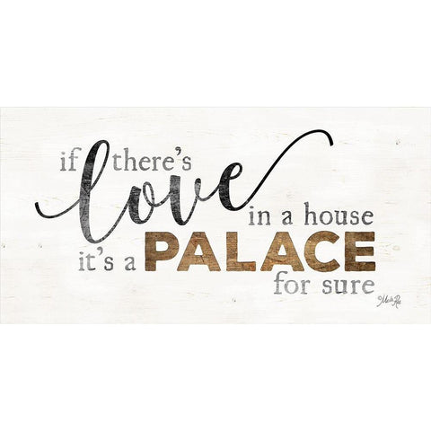 A Palace White Modern Wood Framed Art Print by Rae, Marla