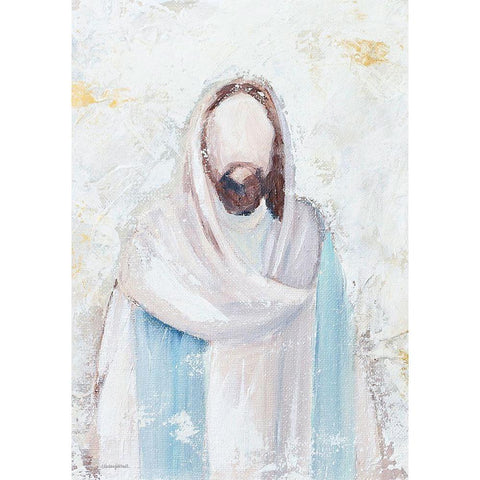 Good Shepherd White Modern Wood Framed Art Print by Kissell, Mackenzie