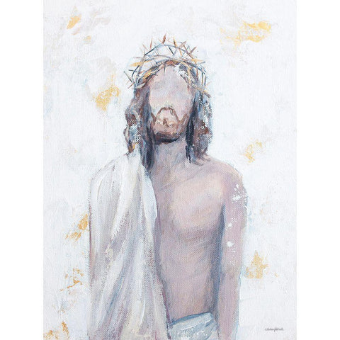 Crown of Thorns White Modern Wood Framed Art Print by Kissell, Mackenzie