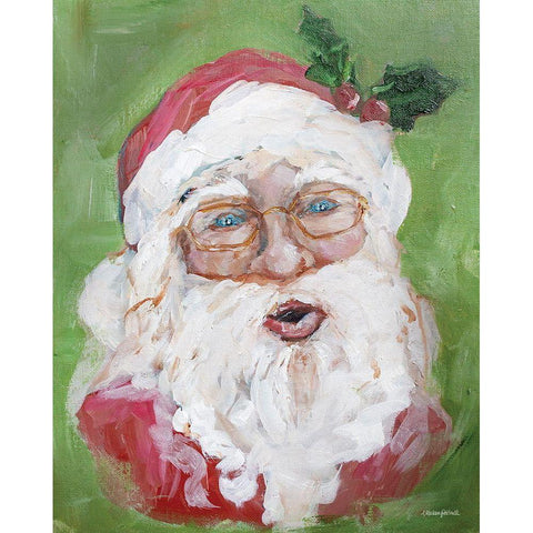 Jolly Black Modern Wood Framed Art Print by Kissell, Mackenzie