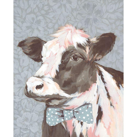 Beautiful Beaulla White Modern Wood Framed Art Print by Norman, Michele