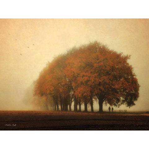 Not All Those Who Wander Are Lost Black Modern Wood Framed Art Print with Double Matting by Podt, Martin