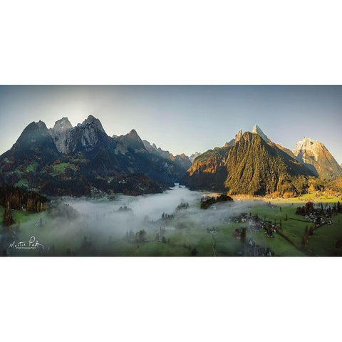 The Blanket Black Modern Wood Framed Art Print by Podt, Martin