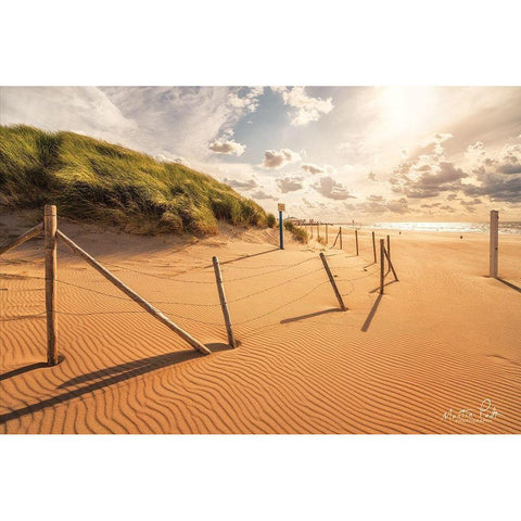 Access Denied       White Modern Wood Framed Art Print by Podt, Martin