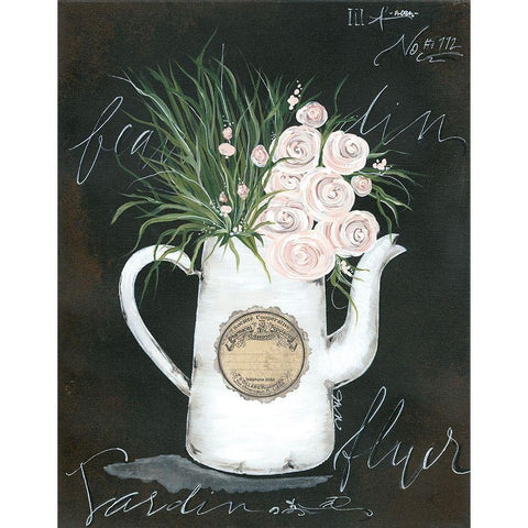 Grandpas Enamel White Modern Wood Framed Art Print by Norkus, Julie