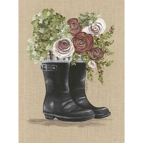 Rain, Rain Go Away Black Modern Wood Framed Art Print with Double Matting by Norkus, Julie