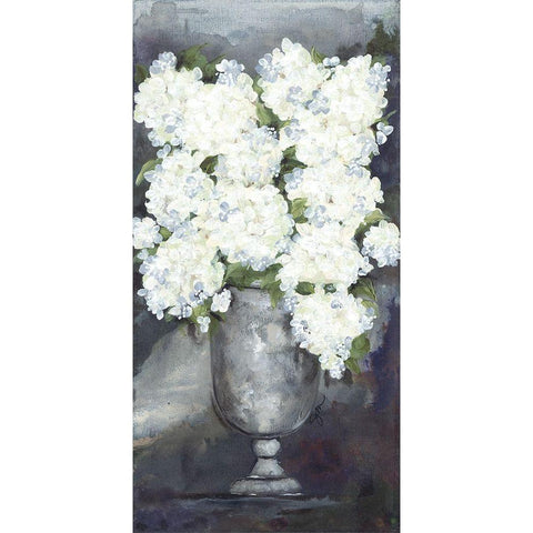 Snowball Hydrangeas III White Modern Wood Framed Art Print by Norkus, Julie