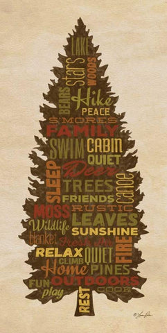 At the Lake Black Ornate Wood Framed Art Print with Double Matting by Rader, Lauren