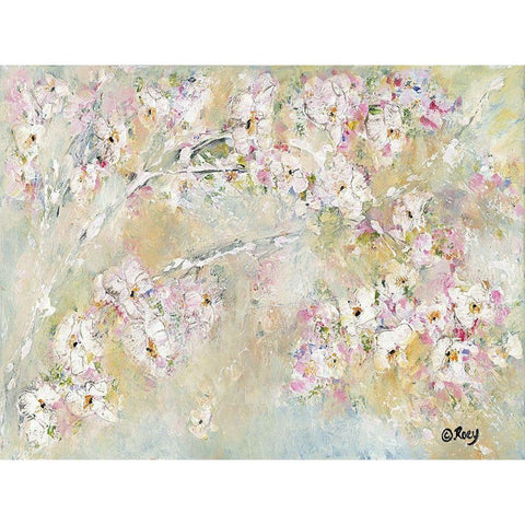 Branching Out Black Modern Wood Framed Art Print with Double Matting by Ebert, Roey