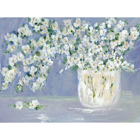 Beauty Overflows II Black Modern Wood Framed Art Print with Double Matting by Ebert, Roey