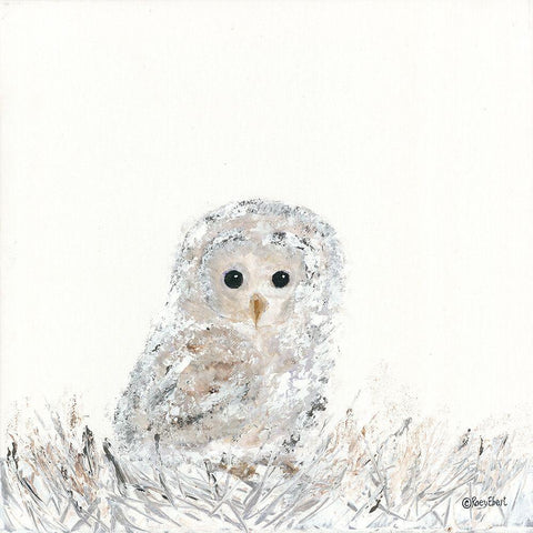 Good Night Little One White Modern Wood Framed Art Print by Ebert, Roey