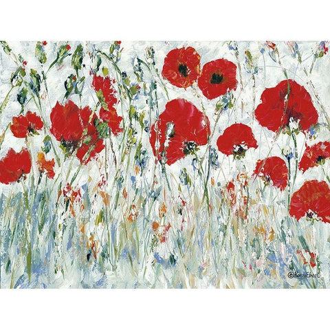 Renewal Black Modern Wood Framed Art Print with Double Matting by Ebert, Roey