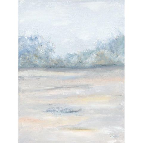 Landscape I Black Modern Wood Framed Art Print by Ebert, Roey