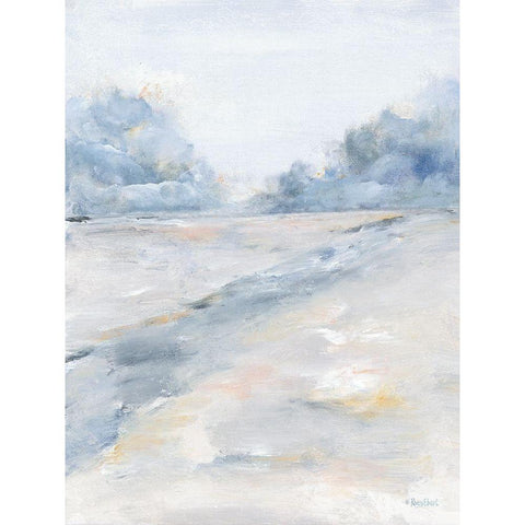 Landscape II Gold Ornate Wood Framed Art Print with Double Matting by Ebert, Roey