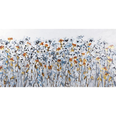 Serenity Walk Black Modern Wood Framed Art Print by Ebert, Roey