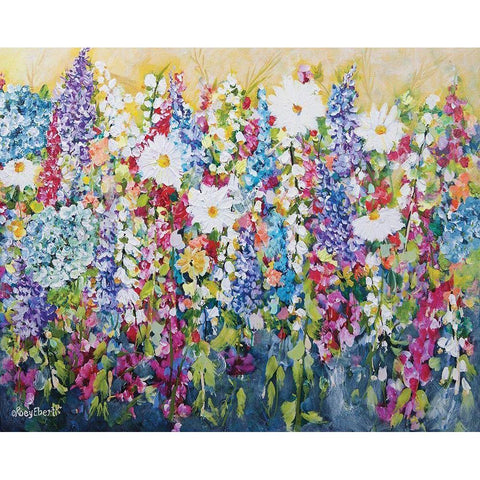 Spring Vibes Gold Ornate Wood Framed Art Print with Double Matting by Ebert, Roey