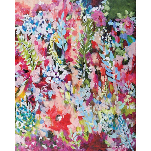 Joyful Always Black Modern Wood Framed Art Print by Ebert, Roey