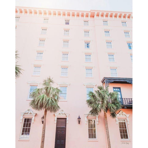 Sunkissed Hotel Gold Ornate Wood Framed Art Print with Double Matting by Rigsby, Jennifer