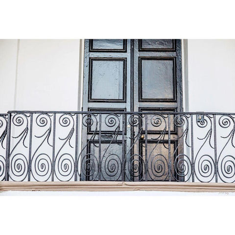 Door Beautiful Gold Ornate Wood Framed Art Print with Double Matting by Rigsby, Jennifer