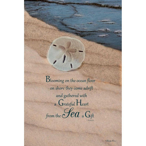 The Gift Black Modern Wood Framed Art Print by Vieira, Robin-Lee