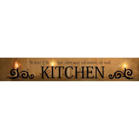 Kitchen White Modern Wood Framed Art Print by Vieira, Robin-Lee