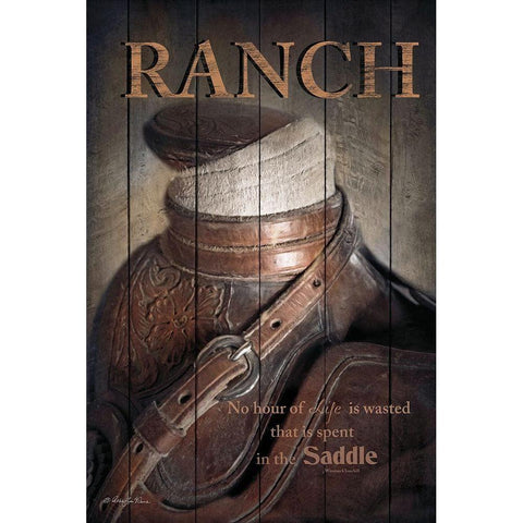 Ranch White Modern Wood Framed Art Print by Vieira, Robin-Lee