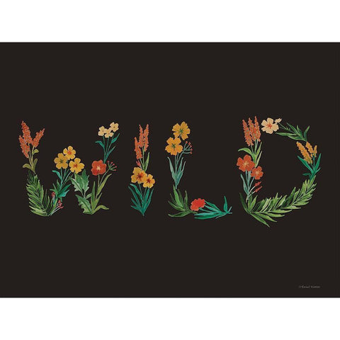 Wild Botanical   Gold Ornate Wood Framed Art Print with Double Matting by Nieman, Rachel