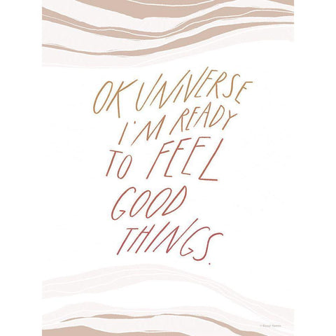 Feel Good Things Gold Ornate Wood Framed Art Print with Double Matting by Nieman, Rachel