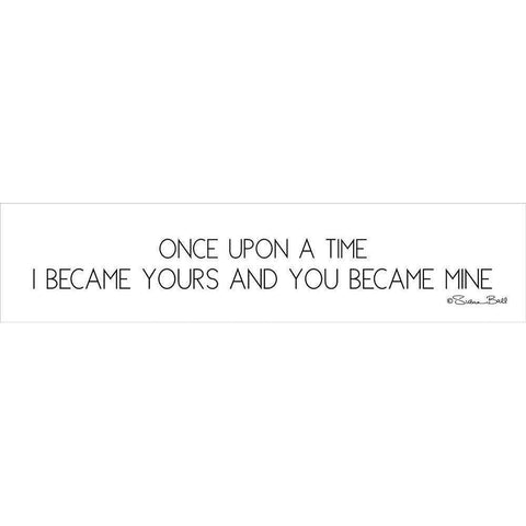 Once Upon a Time White Modern Wood Framed Art Print by Ball, Susan
