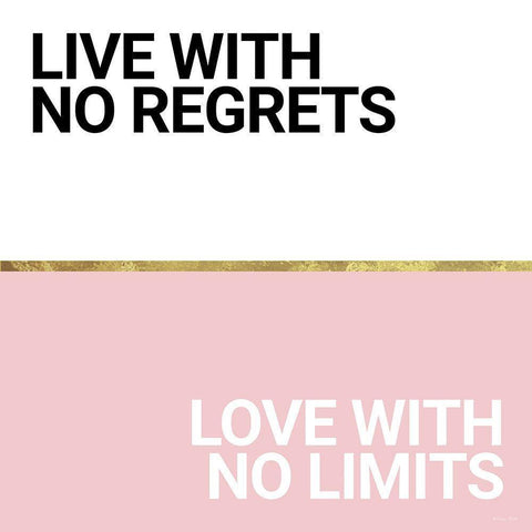 Regrets and Limits Black Modern Wood Framed Art Print with Double Matting by Ball, Susan
