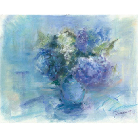 Bouquet Black Modern Wood Framed Art Print by Owen-Cullimore, Tracy