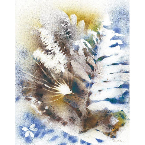 Its a Breeze White Modern Wood Framed Art Print by Owen-Cullimore, Tracy