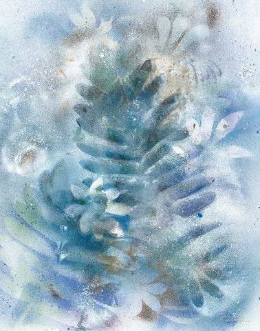 Early Spring White Modern Wood Framed Art Print with Double Matting by Owen-Cullimore, Tracy