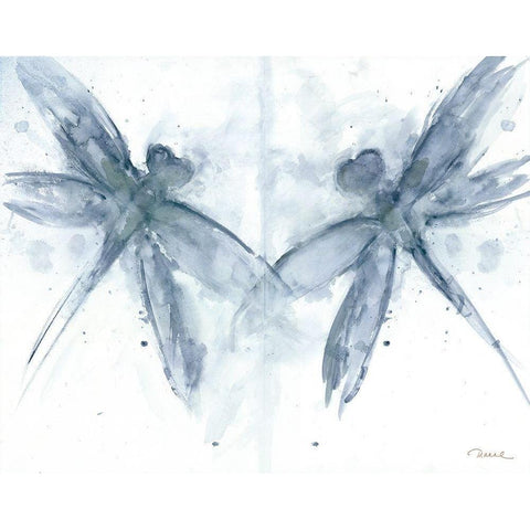 Fly Away White Modern Wood Framed Art Print by Owen-Cullimore, Tracy