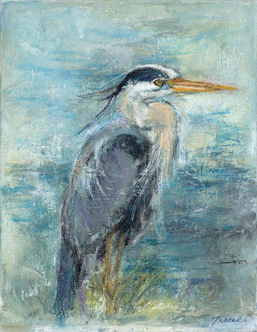 Sly Black Ornate Wood Framed Art Print with Double Matting by Owen-Cullimore, Tracy