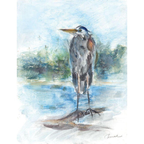 The Lookout Gold Ornate Wood Framed Art Print with Double Matting by Owen-Cullimore, Tracy