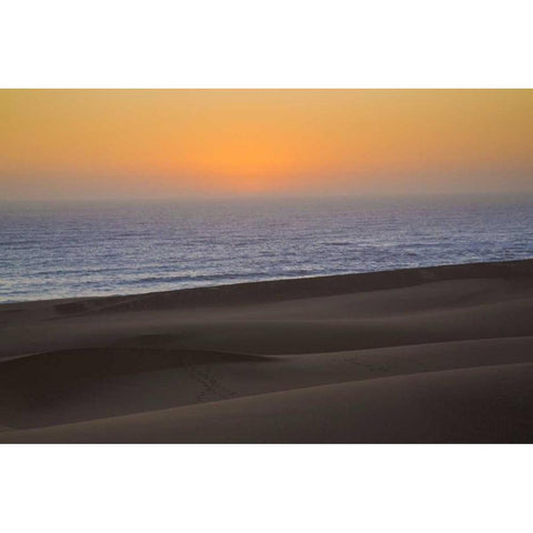 Namibia, Namib Desert, Swakopmund Skeleton Coast White Modern Wood Framed Art Print by Kaveney, Wendy