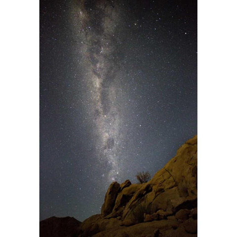 South Richtersveld NP Milky Way at night Black Modern Wood Framed Art Print by Young, Bill