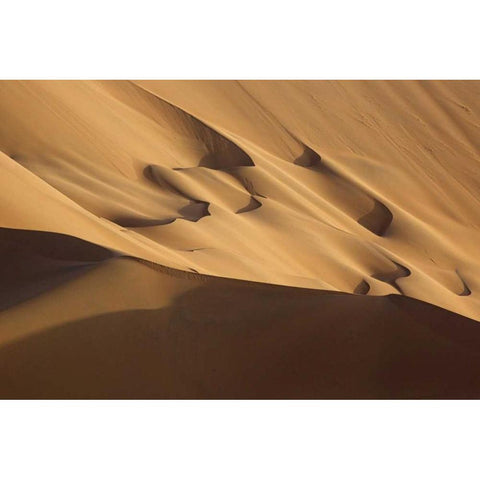 China, Badain Jaran Desert Desert scenic Black Modern Wood Framed Art Print by Anon, Ellen